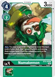 Namakemon - New Awakening - Digimon Card Game