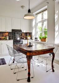 Pairing Tables And Seats Home Decor Kitchen Kitchen Interior Contemporary Kitchen
