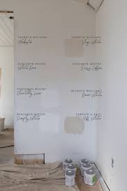 I've listed several popular sherwin william's neutral paint colors that have both cool and warm undertones. We Sampled 8 Popular White Paint Colors Here Are Our Favorites The Grit And Polish