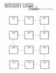 Free Weight Loss Tracker Printable Customize Before You Print