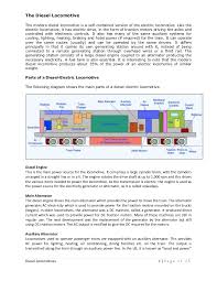 Dynamic body diagram of centrifugal pendulum absorber, moment applying on the the main power source of the locomotive is diesel engine. The Diesel Locomotive