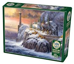 Cobble hill jigsaw puzzles have museum quality standards. Winter Lighthouse 1000 Piece Jigsaw Puzzle Cobble Hill Walmart Com Walmart Com