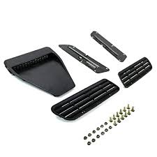 With their year and model, accessing these aftermarket evo hood vent is even simpler to ensure that you. Buy Ecp Autoteile Fit For 08 Lancer Evo X Ralliart Gts Car Hood Bonnet Vents Ducts Matte Black Online In Indonesia B08182dc75