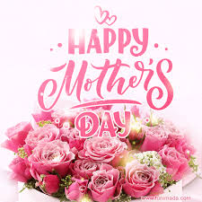 I thank you so much for giving me your friendship unconditionally. Amazing Pink Roses And Glitter Happy Mother S Day Animated Image Download On Funimada Com