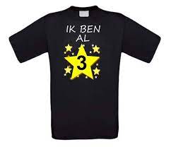 T Shirt Korte Mouw Ik Ben Al 3 Jaar Goedkoop