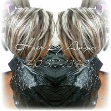 Varigated Color And Tones To Hide Gray Hair Styles Frosted Hair Transition To Gray Hair