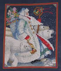 Providing good and quality counted cross stitch patterns and charts with nice design. Cross Stitch Polar Santa Pere Noel Polaire Christmas Cross Stitch Santa Cross Stitch Vintage Cross Stitches