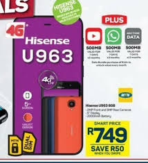 Hisense u963 cell phone unlocking. Hisense U963 8gb Offer At Pick N Pay Hypermarket