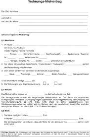 Je nach gewähltem darlehen muss ein rechtlicher vertrag unter angabe der bedingungen des darlehensvertrags ausgearbeitet werden, einschließlich: Wohnungs Mietvertrag Pdf Kostenfreier Download