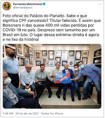 Dados incorretos ou ordem judicial podem levar ao cancelamento do cpf. Oposicao Critica Bolsonaro Por Foto Com Cpf Cancelado Poder360