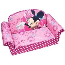 Minnie Mouse Flip Open Sofa For Kids Bow Tique Kids Sofa Childrens Furniture Foam Sofa