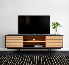 , based on 27 reviews. Contemporary Tv Cabinet Stripe Woodman Ltd With Dvd Player Shelf Solid Wood Steel