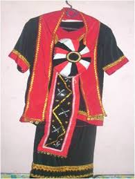 ﻿ pakaian lelaki bidayuh baju dan seluar dari satin dihiasi pita merah dan putih. I Love Bidayuh Jagoi Singai Daerah Bau Pakaian Facebook