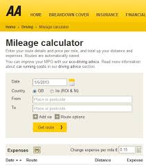 Aa Launch New Fleet Mileage Calculator Motor Trade News