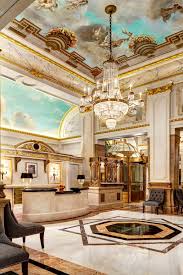 Luxury 5 Star Hotel In Midtown Manhattan Nyc The St Regis New York Hotel Lobby Design Luxury Hotels Lobby Hotel Interiors