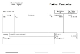4 perlakuan faktur pembelian pada perpajakan. Pengertian Faktur Pembelian Dan Faktur Penjualan