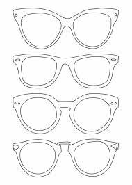 Free coloring pages to color online. Glasses Coloring Page Kid Art Kunst Og Handverk Kunstprosjekter Aktiviteter