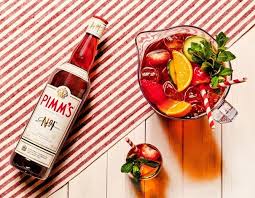 Minty Fruity Refreshing The Pimm S Cup Is The Perfect Summer Drink Pimms Cup Pimms Recipe Pimm S