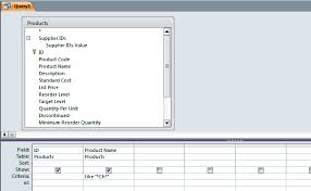 Some criteria are simple, and use basic operators and constants. Access All In One