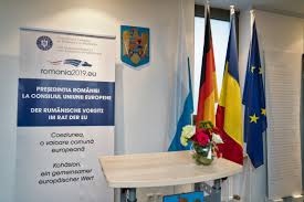 Consolidarea valorilor comune și a statului de drept Eveniment De Promovare A PreÈedinÈiei Romaniei La Consiliul Uniunii Europene Sub Semnul MÄrÈiÈorului 1 Martie 2019 Consulatul General Al Romaniei In Munchen