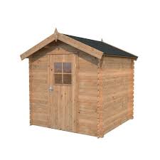 Cette organisation nous permet d'avoir l'ensemble de notre catalogue en stock, et de vous offrir des produits de haute qualité à des prix très. Abri De Jardin Barcelone Bndip Forme Carre 189 X 189 Cm Porte Simple Sapin Du Nord Bois Massif Traite Chene Dore Cdiscount Jardin