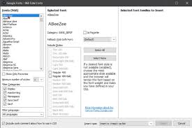 Harness The Power Of Google Fonts In The Html Editor V17 Take Your Pick From Over 1000 Fonts In A Few C In 2020 Web Design Tools Responsive Website Design Web Design
