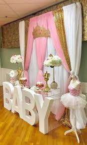 Add more glitter and make the pink shine. Baby Shower Party Ideas Photo 1 Of 15 Baby Shower Princess Theme Baby Shower Princess Decoracion Baby Shower