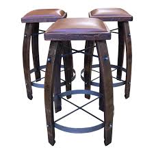 Maybe you would like to learn more about one of these? Oak Barrel Bar Stools Set Of Three Design Plus Gallery