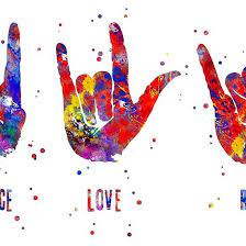 Elsewhere just copy paste the peace sign to use it. Asl Sign Language Peace Sign Love Sign Rock Sign Peace Love Rock Rock Sign Asl Sign Language Peace Sign