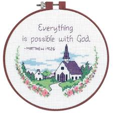 Beginners and more advanced stitchers alike will enjoy these easy cross stitch patterns the patterns use dmc embroidery floss, which is usually easy to find. Dimensions Counted Cross Stitch Kit Everything Is Possible In 2021 Christian Cross Stitch Christian Cross Stitch Patterns Cross Stitch Kits