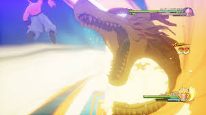 The rigid hair of the super saiyan 2 state becomes flowing and smooth again, and grows down to or sometimes passes the user's waist (unless the user in question is bald, in which case the user is still bald). Dragon Ball Z Kakarot Super Saiyan 3 Goku Screen 4