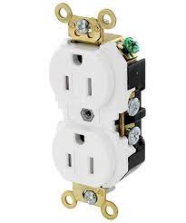 A large range of load types are supported including incandescent, halogen and magnetic low. 15 Amp 125 Volt Industrial Grade Tamper Resistant Duplex Receptacle White Leviton