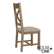 Maybe you would like to learn more about one of these? Chatsworth Oak Cross Back Dining Chair With Natural Check Seat Pad House Of Oak