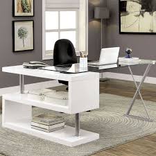 Maybe you would like to learn more about one of these? Bronwen Computer Desk Blackwhite In 2021 White Desk Office Furniture White Contemporary Desk