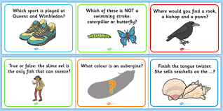 So, if it's really your turn to host the quiz, don't panic. General Knowledge Quiz Trail Teacher Made