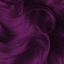 Finish the fun hairstyle with a perfectly matching magenta lipstick. Violet Deep Purple Purple Hair Color