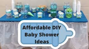 If you don't have something in mind yet, do not feel pressured to pick a theme. Affordable Baby Shower Favor Ideas Diy For Baby Boy Ideas Para Baron Youtube