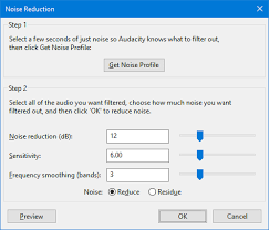 Noise Reduction Audacity Manual