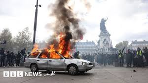 گسترش اعتراضات در فرانسه؛ ۱۲۰۰ نفر بازداشت شدند