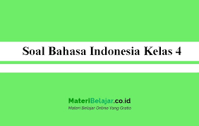 Bahasa Indonesia Kls 4 Ilmusosial Id