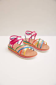 Coco Multicolour Maison Mangostan On Shoes Calf Leather Kids Shoes