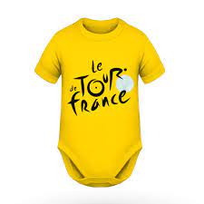Tour De France Ii Baby Romper Yellow Holokolo Com