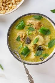 Pour in the coconut milk and 200ml of boiling water, crumble in the stock cube and add the lime leaves. Thai Chicken And Eggplant Curry Instant Pot And Stovetop My Heart Beets