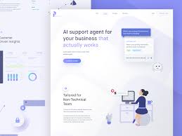 Ai Product Page Preview Web Layout Design Landing Page User Interface Design
