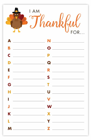 If we have said it once, we've said it a. Thankful Abc Game Free Printable Thanksgiving Activities