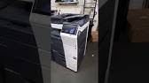 When your bizhub mfp has issues, many times you will be presented with an error code. Konica Minolta Bizhub C364e Youtube