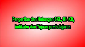 Maybe you would like to learn more about one of these? Pengertian Dan Hubungan Skl Ki Kd Indikator Dan Tujuan Pembelajaran Edukasiku Com