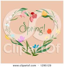 Heart made of flowers clipart. Royalty Free Rf Floral Heart Clipart Illustrations Vector Graphics 1