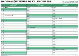 Sie haben eine dauer von insgesamt 45 tagen. Excel Kalender 2021 Kostenlos