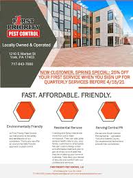 We are proud to provide the highest quality pest. First Priority Pest Control 23 Photos Pest Control Service York Pa